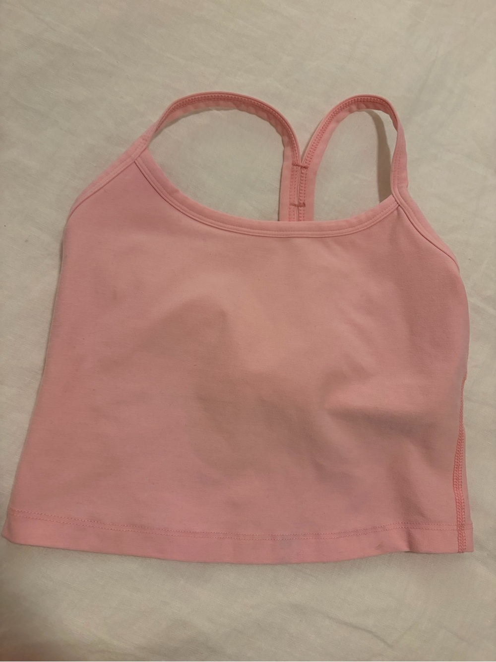Beyond Yoga Soft Pink Racerback Crop Tank